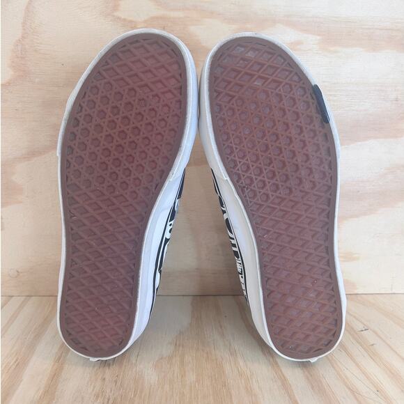 Vans Off The Wall - SK8 Hi Symbols - Sneakers - Black/White - Women's - 8 - Picture 8 of 9